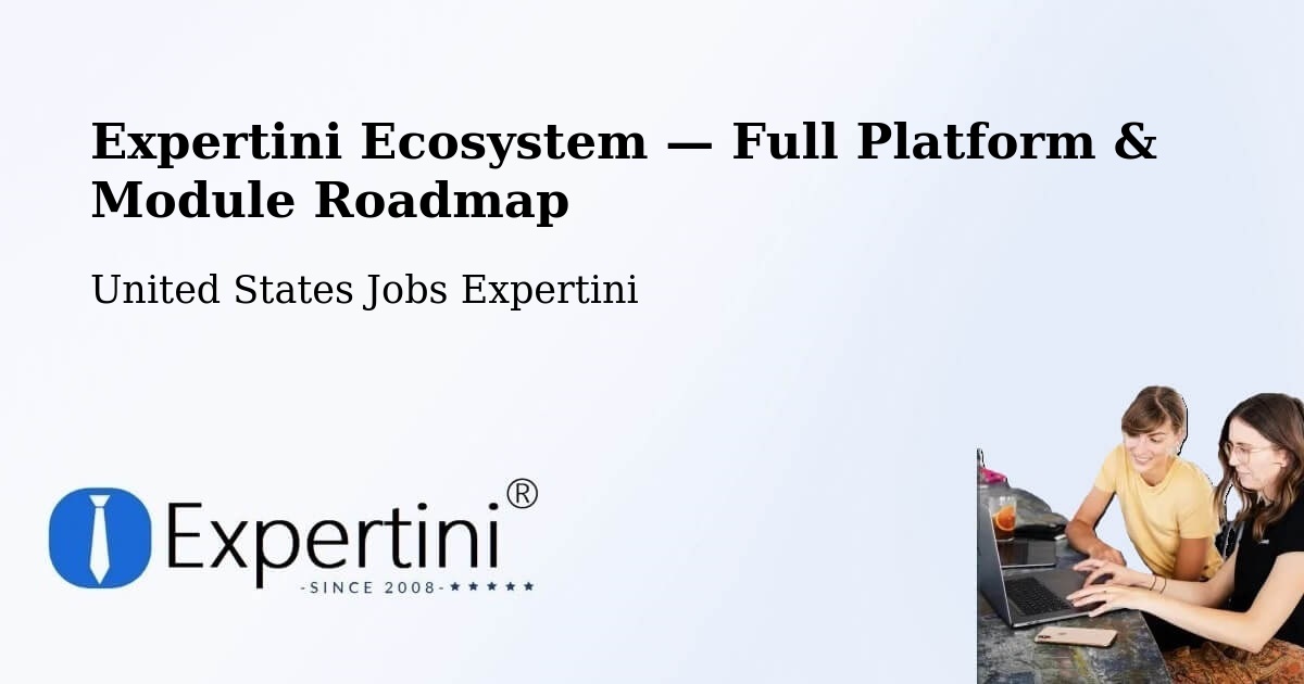 Expertini Ecosystem — Full Platform & Module Roadmap – Ferry Pass